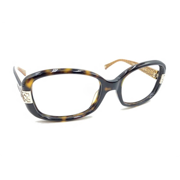 Coach Lillian HC 8003 L004 5033/13 Dark Tortoise Eyeglasses Frames 55-18 135 - Picture 1 of 12